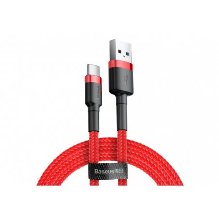 Baseus Cafule câble USB 2 m USB 2.0 USB A USB C Rouge