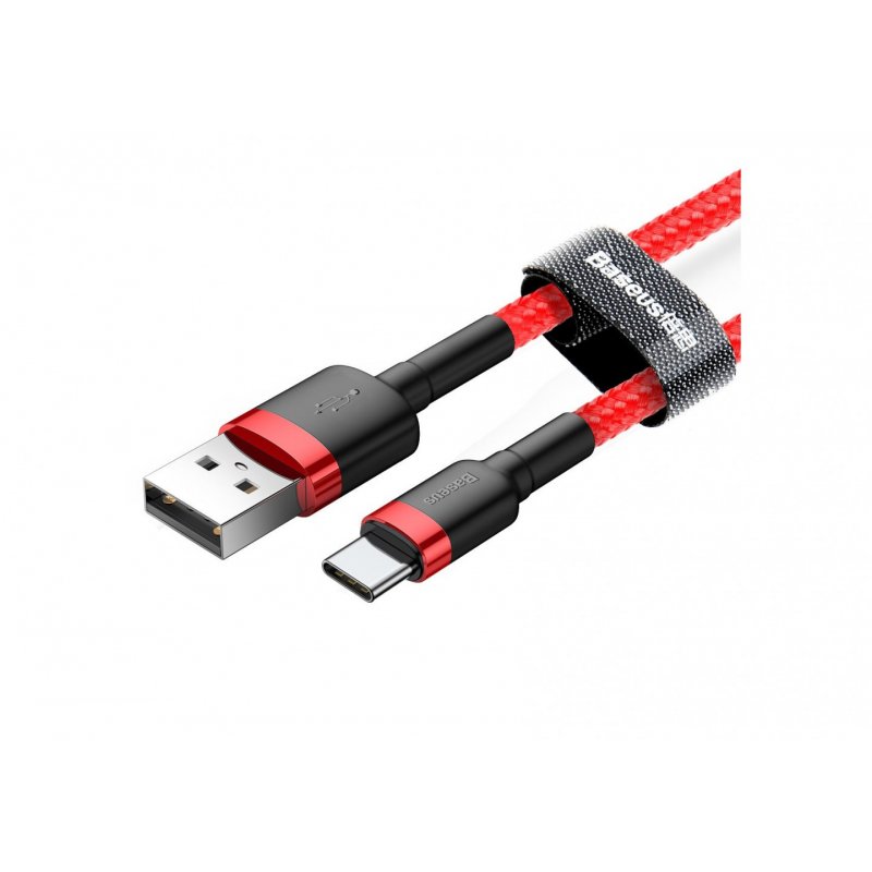 Baseus Cafule câble USB 2 m USB 2.0 USB A USB C Rouge