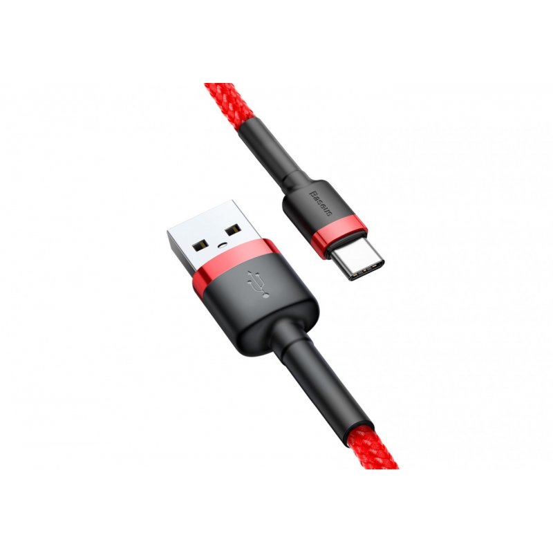 Baseus Cafule USB cable 2 m USB 2.0 USB A USB C Red