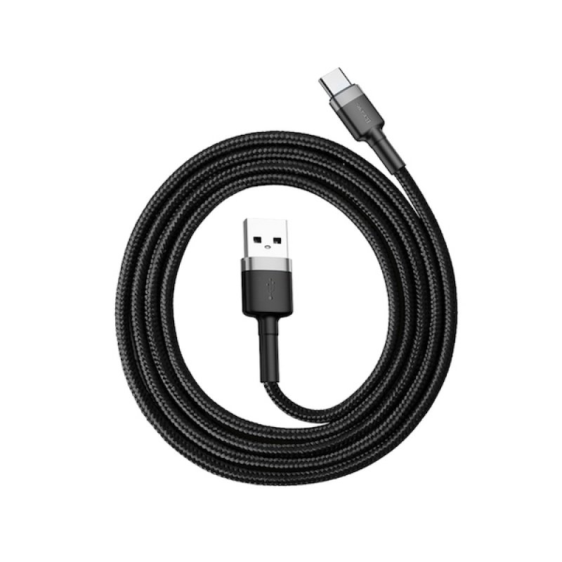 Baseus CATKLF-BG1 câble de téléphone portable Noir 1 m USB A USB C