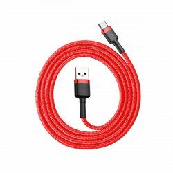 Baseus 6953156278219 câble de téléphone portable Rouge 1 m USB A USB C