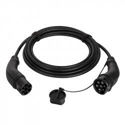 LogiLink E-Auto Ladekabel Typ 2 - 3-phasig - 22 kW - 32 A - 10 m