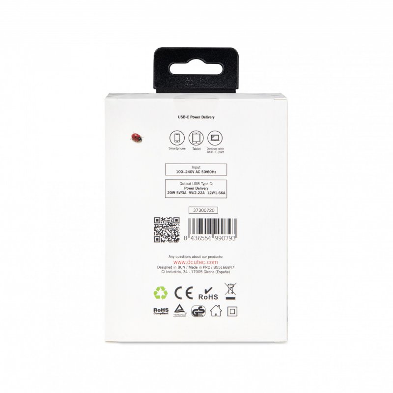 DCU Advance Tecnologic 37300720 mobile device charger Universal White USB Auto