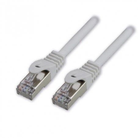 RJ45 CABLE 100PERCENTAGE COPPER CAT 6 F/UTP 0.3M WHITE