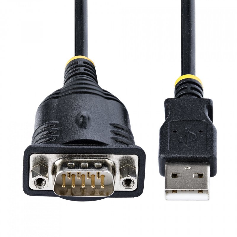 ADAPTATEUR USB VERS SERIE 1M - CONVERTISSEUR DB9 MALE A USB