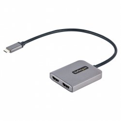 HUB USB C VERS HDMI DOUBLE - D UAL HDMI 4K 60HZ - CABLE DE 30CM