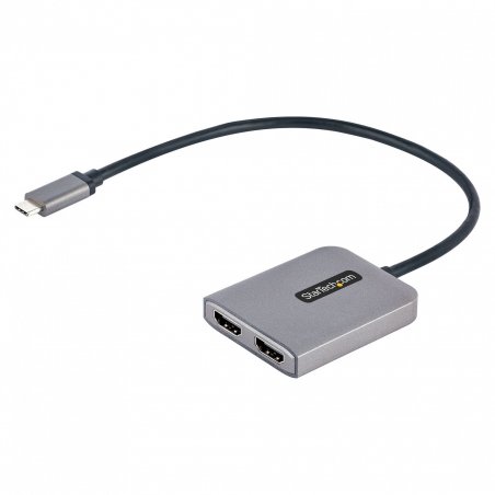 HUB USB C VERS HDMI DOUBLE - D UAL HDMI 4K 60HZ - CABLE DE 30CM