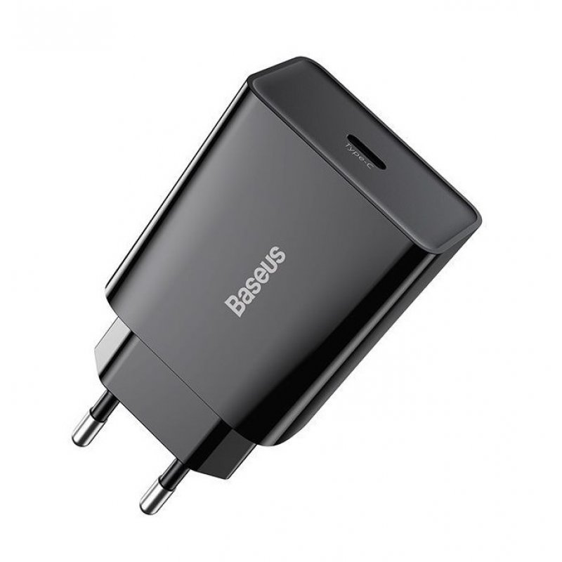 Baseus Speed Mini Smartphone Noir Secteur Charge rapide Intérieure