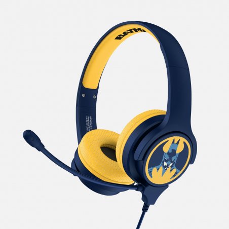 OTL Technologies Batman Blue Kids Interactive Casque Avec fil Arceau Jouer Noir, Bleu