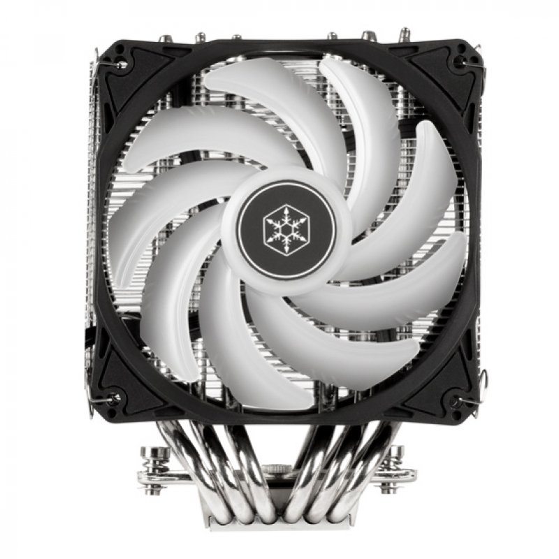 Silverstone Hydrogon D120 Processeur Refroidisseur d'air 12 cm Noir 1 pièce(s)