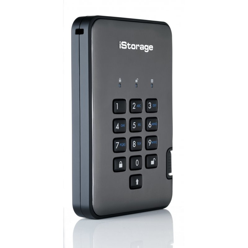 iStorage diskAshur PRO2 2 To Noir, Graphite