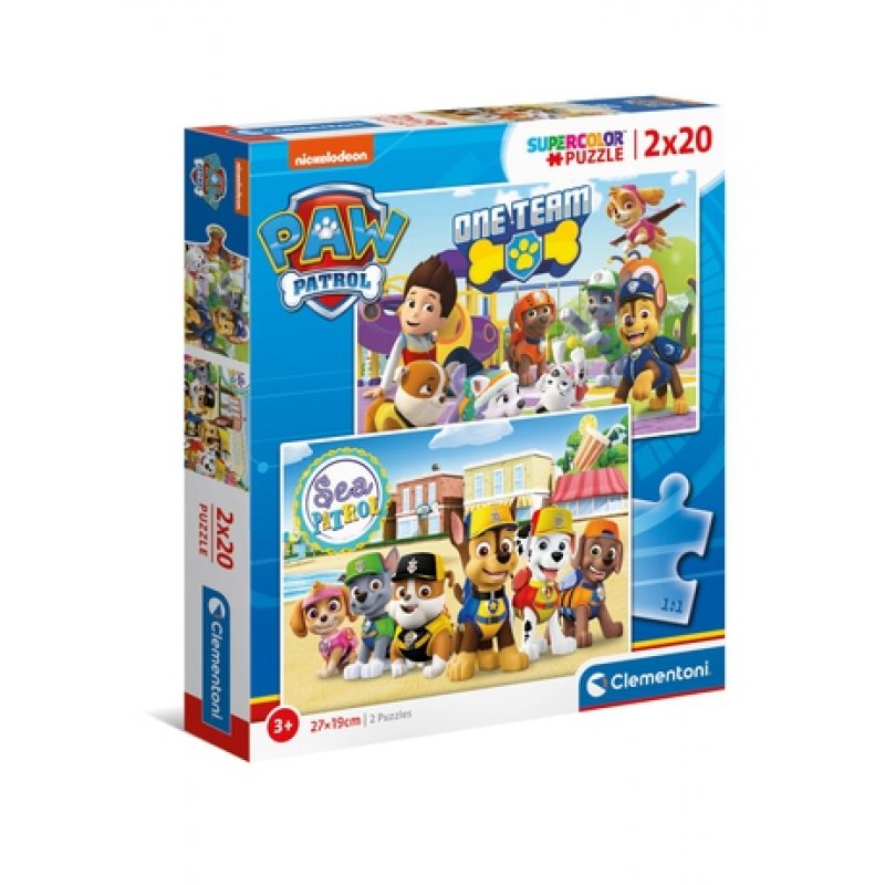 LA PAT'PATROUILLE - 2 Puzzle 20P