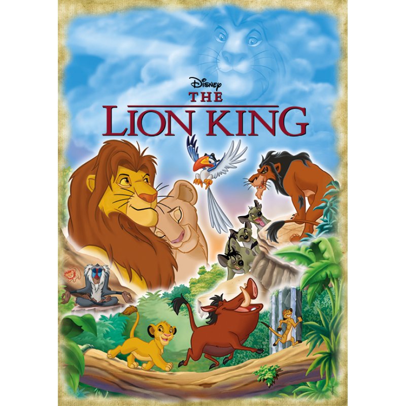 Disney Puzzle - The Lion King (1000 pieces) (JUM8823)