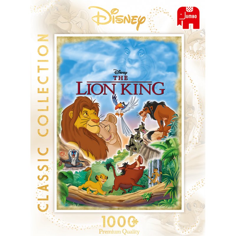 Disney Puzzle - The Lion King (1000 pieces) (JUM8823)