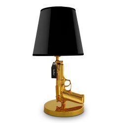 MikaMax 02853 table lamp Black, Gold