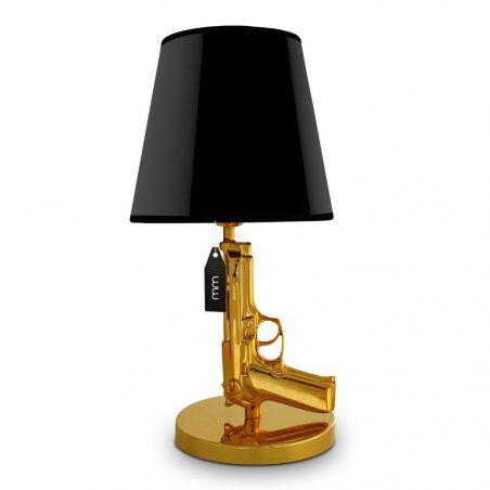 MikaMax 02853 table lamp Black, Gold