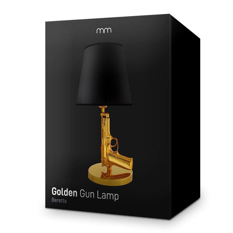 MikaMax 02853 table lamp Black, Gold