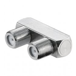 Changeur de Genre F/F Coaxial Goobay