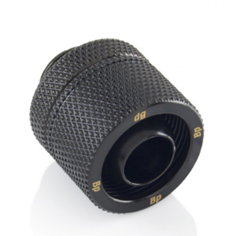 Bitspower Anschluss gerade G1/4 Zoll AG auf 16/10mm - schwarz matt