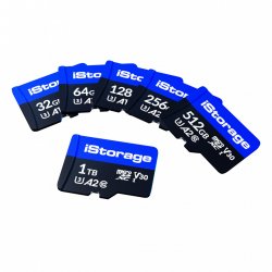 iStorage IS-MSD-1-1000 mémoire flash 1 To MicroSDXC UHS-III Classe 10