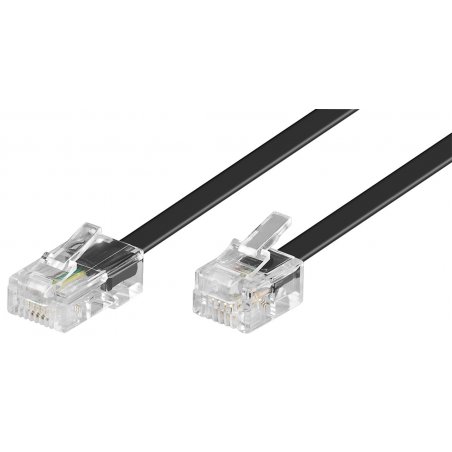 Câble Goobay RJ11 vers RJ45 - 3m (Noir)