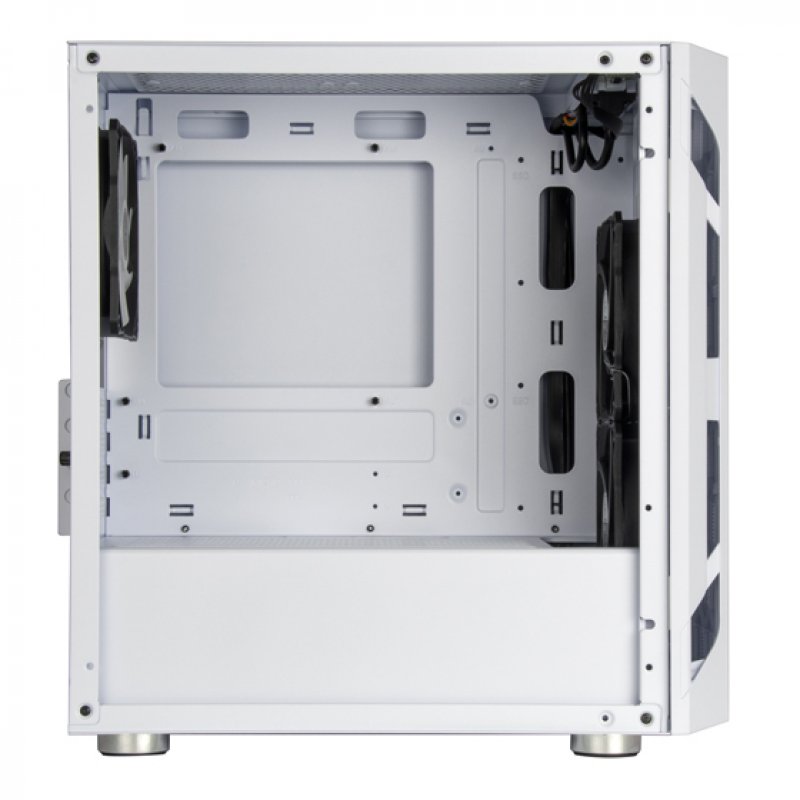 Silverstone Fara H1M Pro Micro-ATX Gehäuse, Tempered Glass - weiß