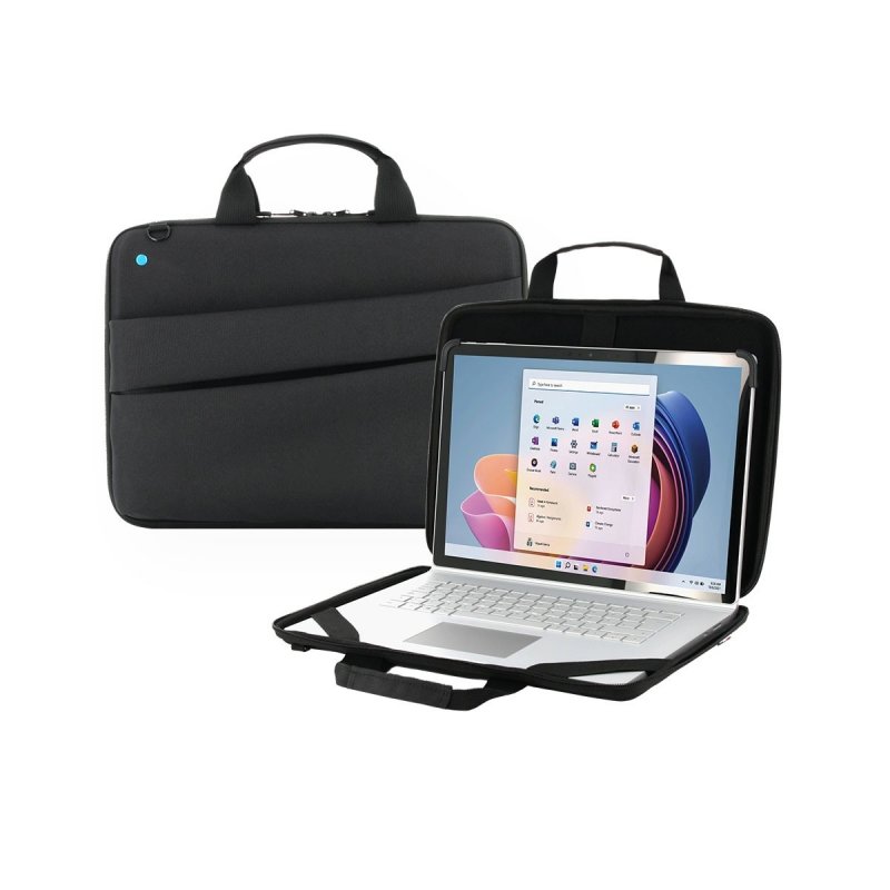 Mobilis TheOne notebook case 35.6 cm (14") Briefcase Black
