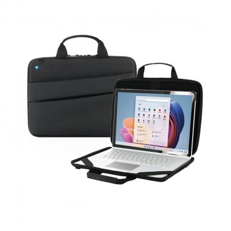 Mobilis TheOne notebook case 35.6 cm (14") Briefcase Black