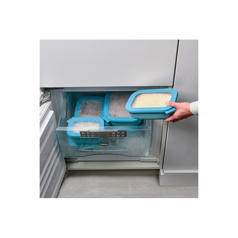 Mepal Cirqula Ensemble de bols 2 L Rectangle Polypropylène (PP), Élastomère thermoplastique (TPE) Blanc 3 pièce(s)