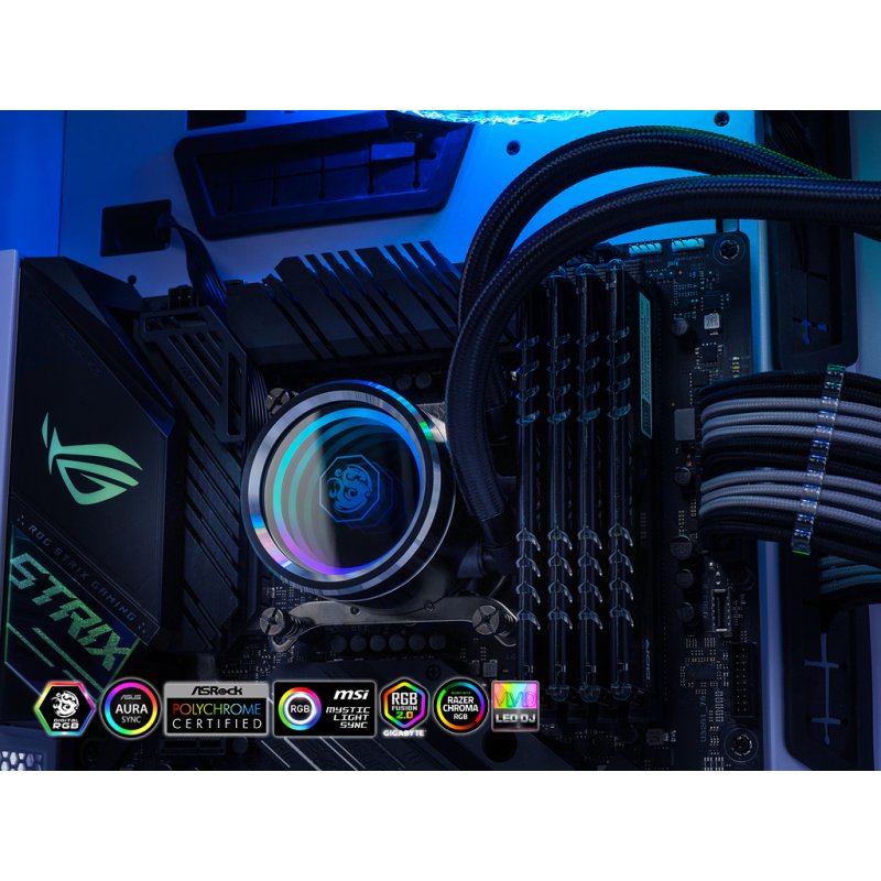 Bitspower BPTA-CYAIO360-NTX computer cooling system Processor Liquid сooling kit Black 1 pc(s)