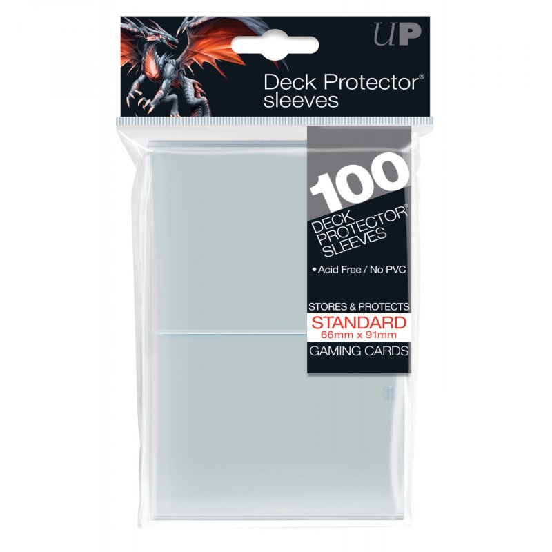 Ultra PRO 100ct Clear Standard Deck Protectors