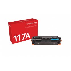 Everyday Toner Cyan compatible avec HP 117A (W2071A), Capacité standard