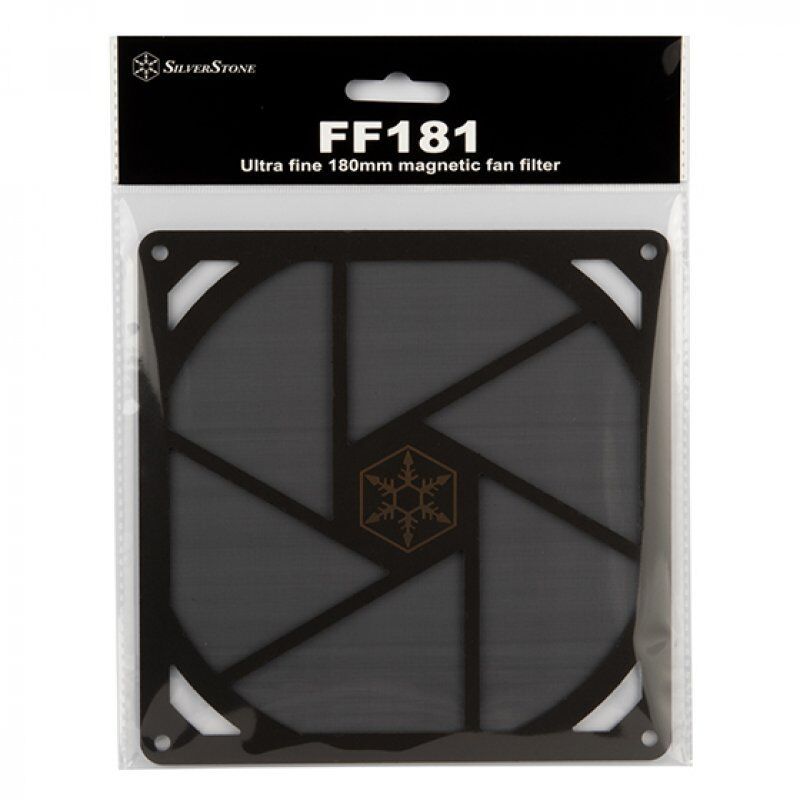 Silverstone SST-FF181B pièce et accessoire pour systèmes de refroidissement d'ordinateurs Filtre de ventilateur
