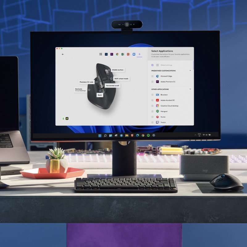 MX MASTER 3S PERFORM WRLS MOUSE - GRAPHITE - EMEA