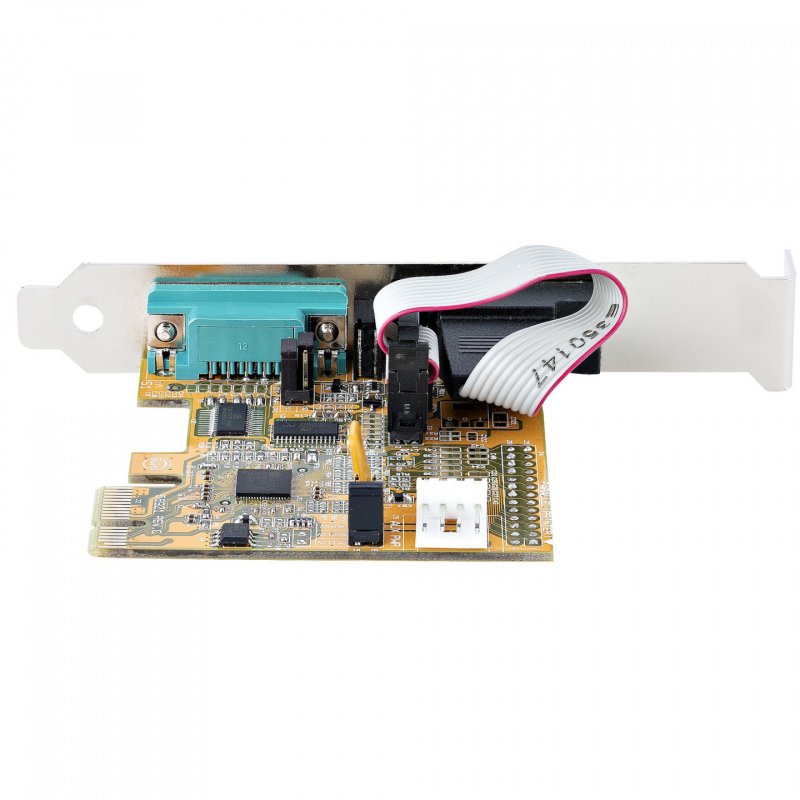 StarTech.com Carte Série PCI Express à 2 ports - Carte d'Extension Série PCIe vers RS232 (DB9) - Adaptateur PCIe avec