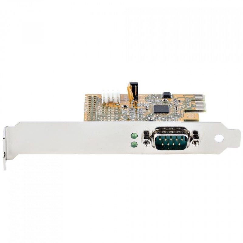 StarTech.com PCI Express Serial Card, PCIe to RS232 (DB9) Serial Interface Card, PC Serial Card w/ 16C1050 UART, Standar