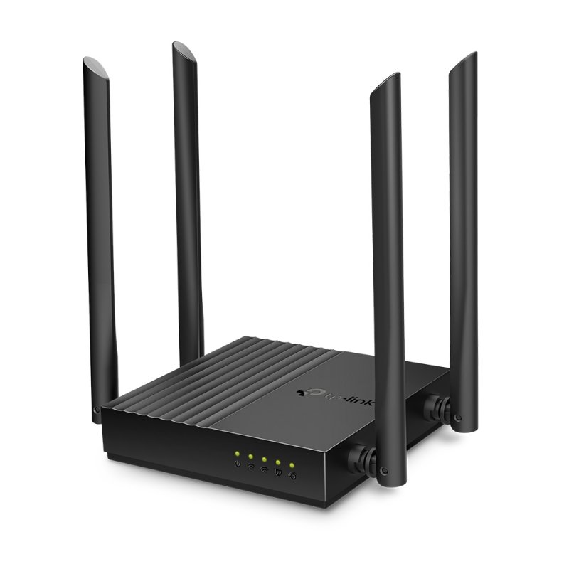TP-Link Archer C64 wireless router Gigabit Ethernet Dual-band (2.4 GHz / 5 GHz) Black