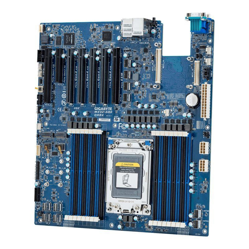 AMD MB 1XROME 16XDIMM 2X1GB 8XSATA3 7XPCIE3