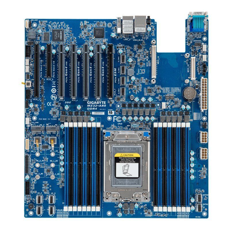Gigabyte MZ32-AR0 motherboard System on Chip Socket SP3 Extended ATX