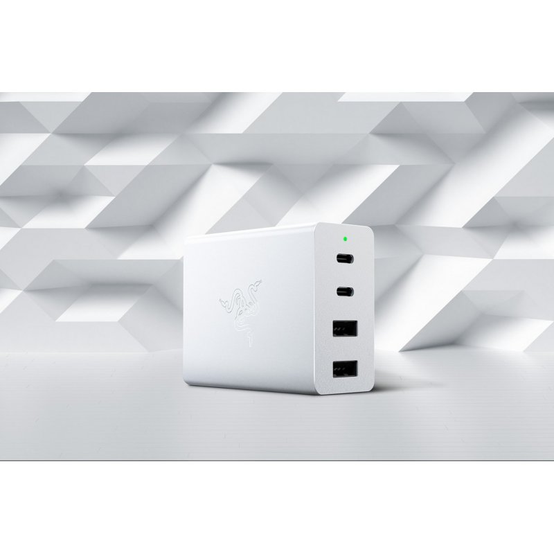 NB Acc Razer USB-C 130W GaN Charger - Mercury