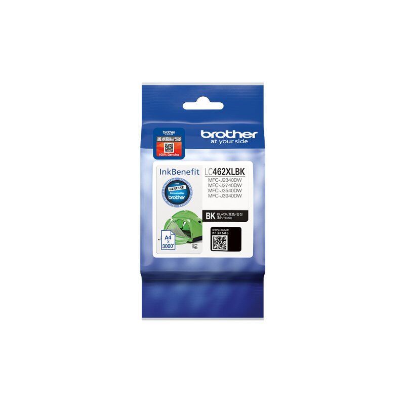 Brother LC462XLBK ink cartridge 1 pc(s) High (XL) Yield Black