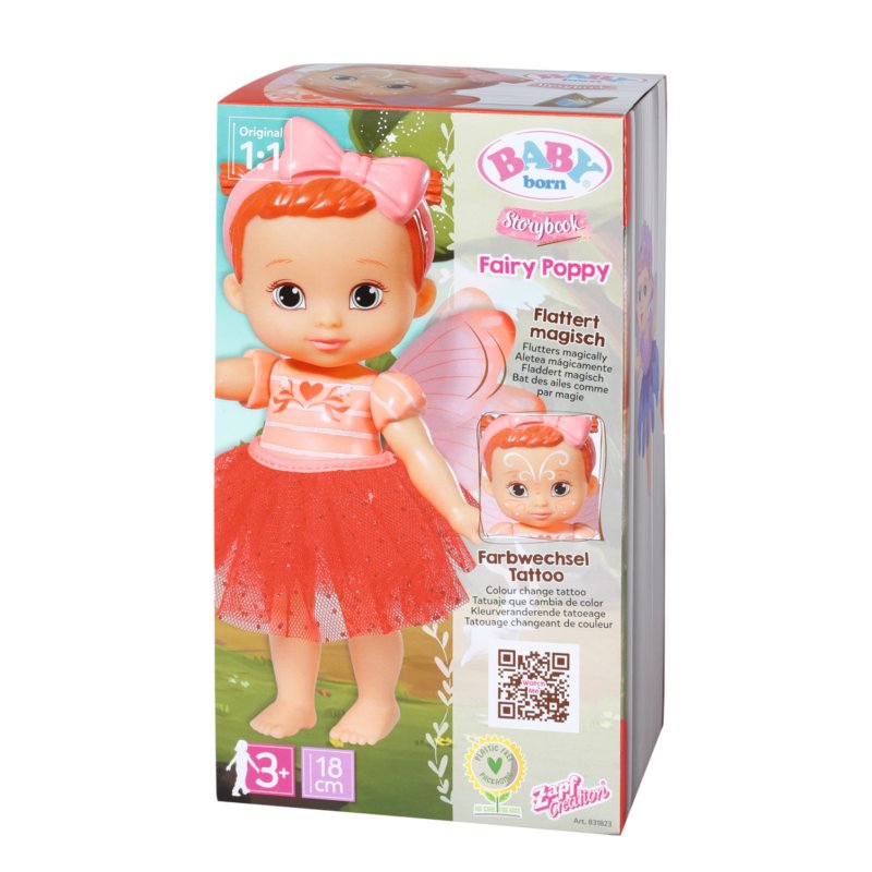 BABY born - Fantasy Fairy Poppy, 18cm (831823)