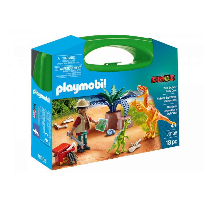 Playmobil Dinos Dino Explorer Carry Case