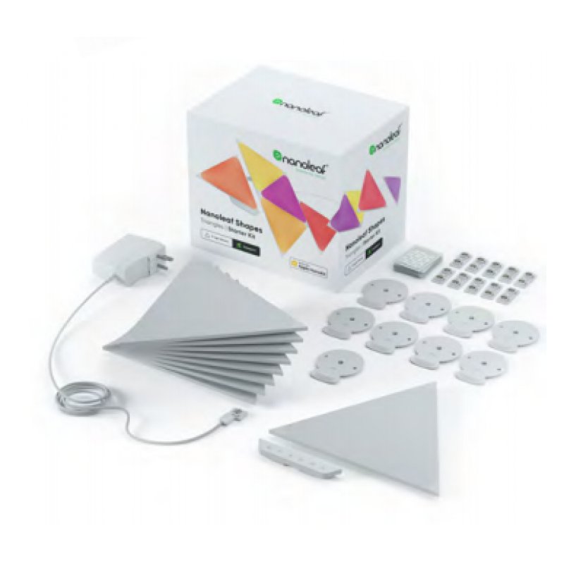 Nanoleaf - Shapes - Triangles Starter Kit - 9 Panels