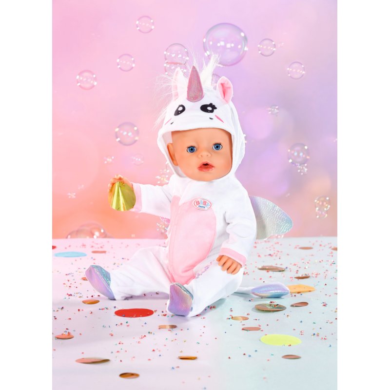 ​BABY born - Unicorn Onesie, 43cm (832936)