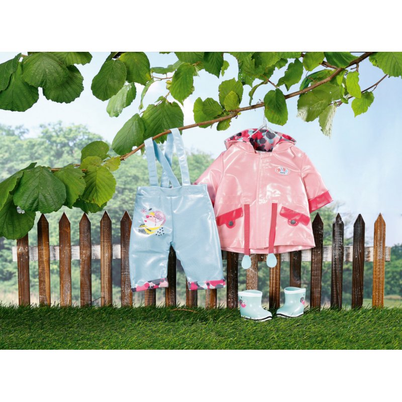 BABY born Deluxe Rain Set Ensemble d'habits de poupée