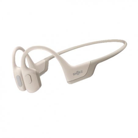 Shokz OpenRun Pro Casque Sans fil Minerve Appels/Musique Bluetooth Beige