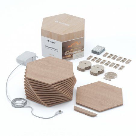 Nanoleaf Elements Hexagon Starter Kit Hexagonal Secteur