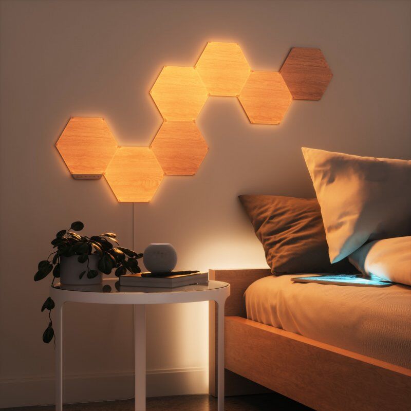 Nanoleaf Elements Hexagon Starter Kit Hexagonal Secteur