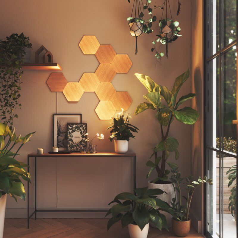 Nanoleaf Elements Hexagon Starter Kit Hexagonal Secteur